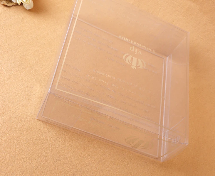 Caja de acetato de transparente con logotipo impreso personalizado, de embalaje de plástico al por mayor PX20286 - AliExpress y jardín