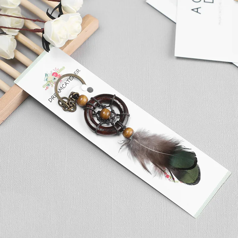 Vintage Mini Dreamcatcher Car Nursery Decor Pendant Indian Dream