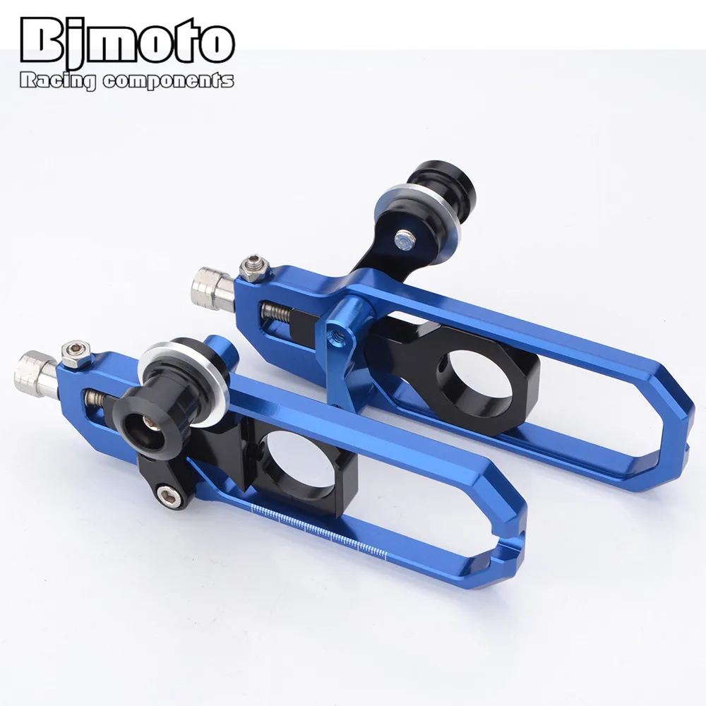 

BJMOTO CNC Motorcycle Accessories GSX-R 1000 Chain Adjusters Tensioners Catena with Spools For Suzuki GSXR1000 K9 2009-2015