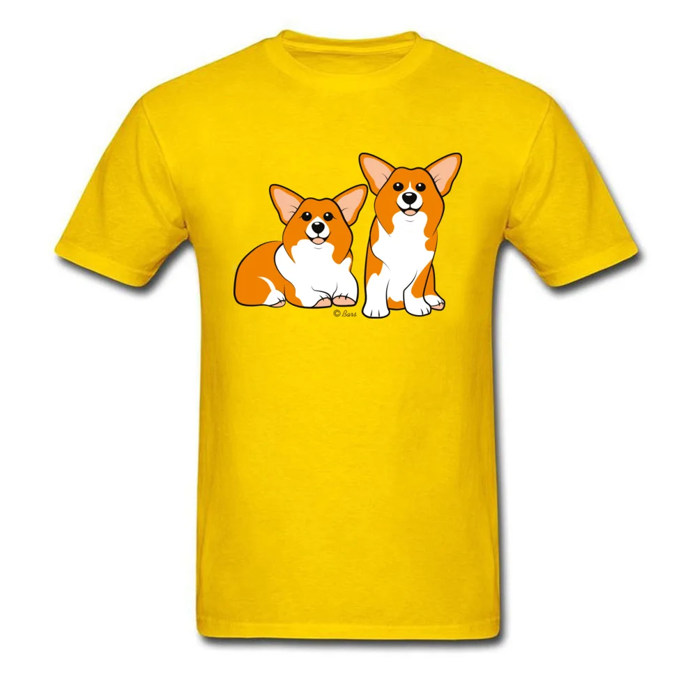 Pembroke Welsh Corgi print_yellow