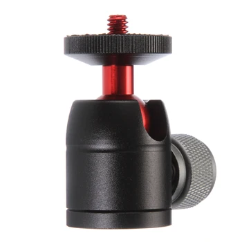 

Mini Metal Precise Ball Head with 1/4"Screw Mount for Camera Tripod