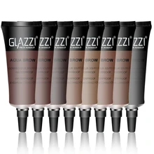 1 комплект профессиональная для макияжа глаз тени для бровей коричневый длительный Водонепроницаемый карандаш для бровей Макияж Бровей сухие щетки Наборы