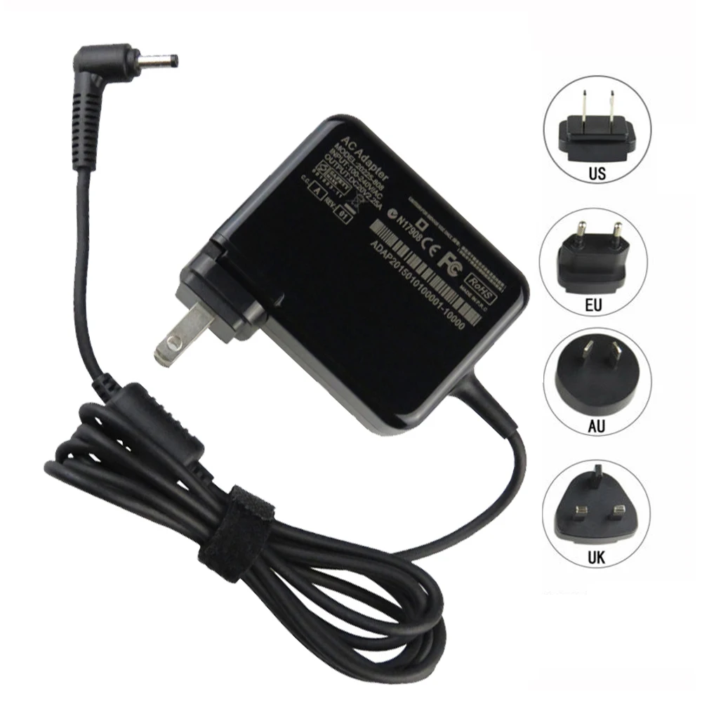 

Laptop Power Supply 20V 2.25A 45W AC Charger For Lenovo Ideapad 320-15AST 110S-11IBR 310-15ISK 310-15ABR 80ST Battery Adapter
