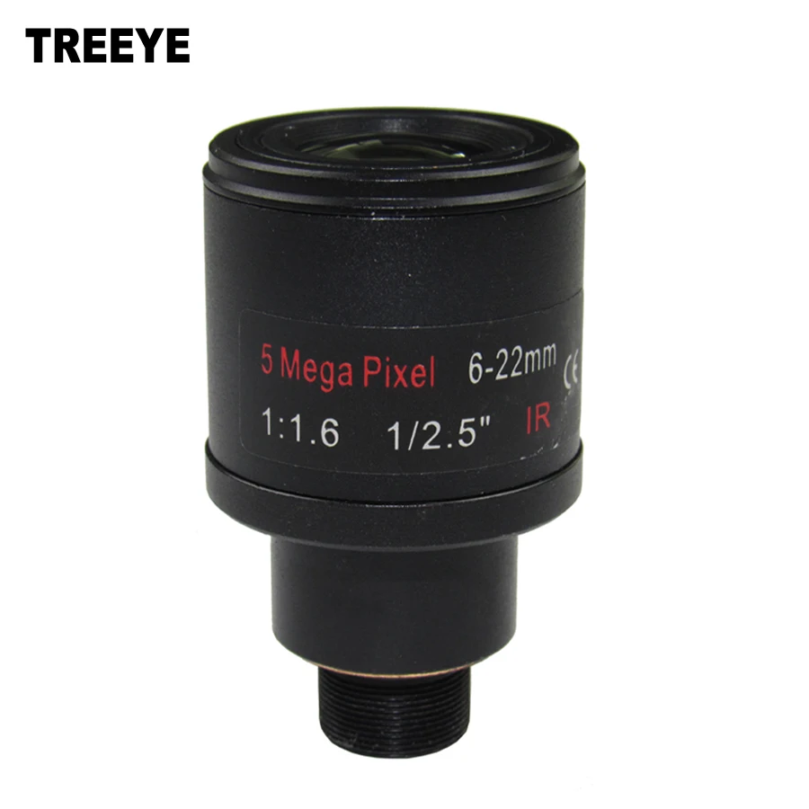 

5.0Megapixel Varifocal 6-22mm CCTV Camera Lens 1/2.5" For Security Cameras HD IP Cameras F1.6 M12 Mount