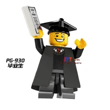 50 шт. супергерой выпускники коллекционные строительные блоки, друзья для детей Детские игрушки