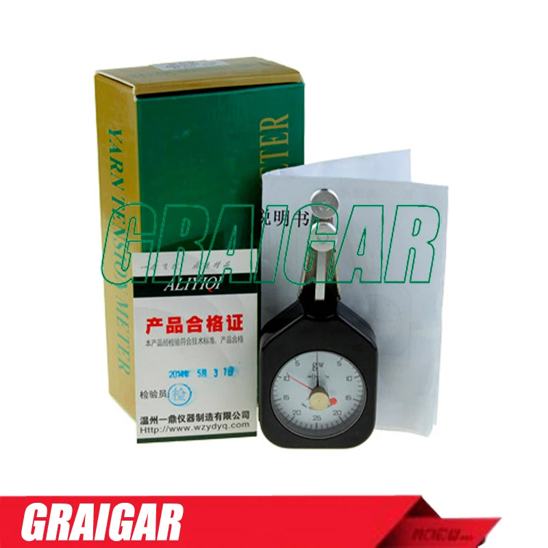 

DTF Yarn Tension Meter DTF-150 High Accuracy Textile Tension Guage Small Metal Lines Test