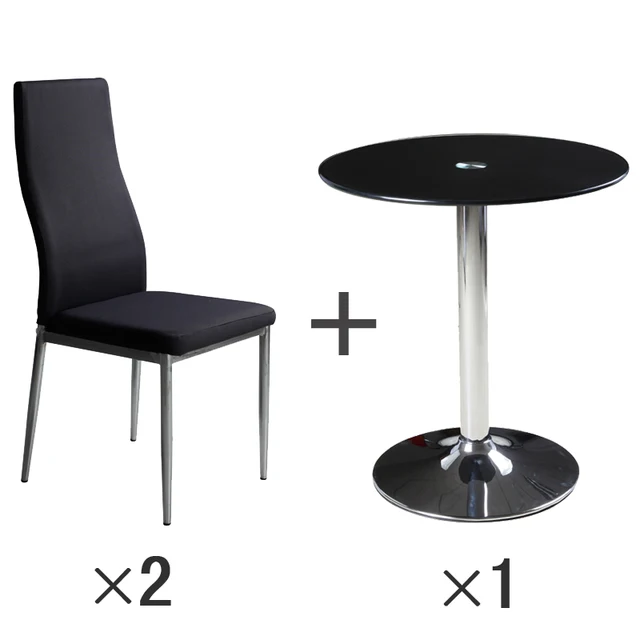 Ikea sencilla y elegante de cristal moderna, pequeña mesa redonda ...