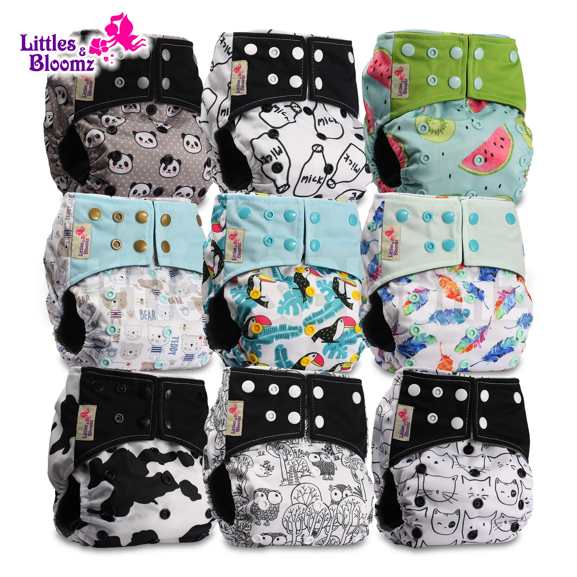 little and bloomz nappies