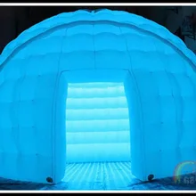 Надувной светодиодный светильник Igloo Photo Booth купольная палатка для фотосъемки на продажу