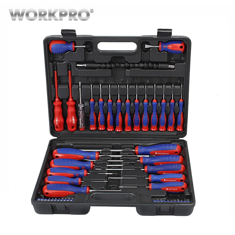 

WORKPRO 49PC Screwdriver Set 2019 New Arrival Screwdrivers Precision Screwdriver for Phone Test Pencil