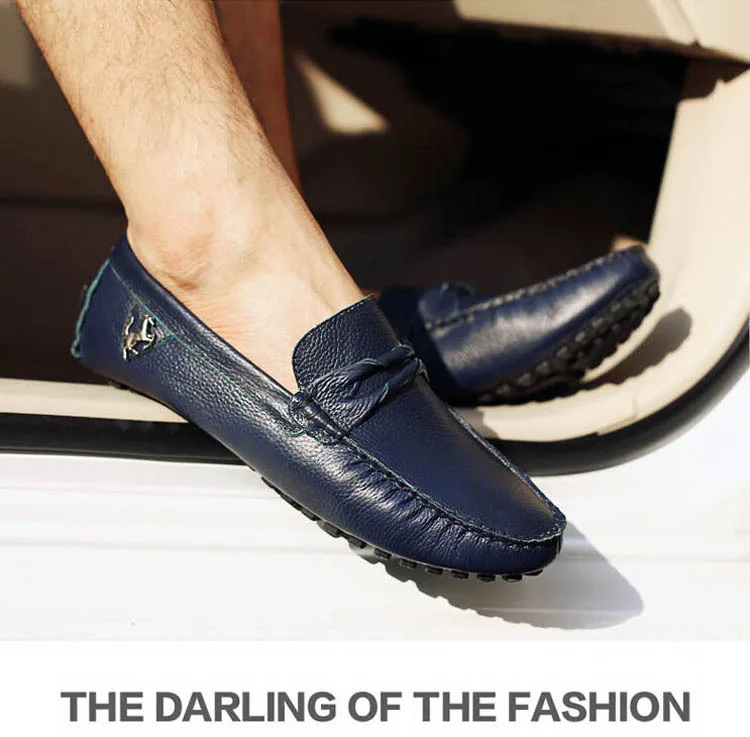 Horn Tactile sense Extremely important Men loafers shoes men fashion sneakers genuine leather flats shoes 2015  quality brand design male driving boat shoes moccasins|shoe shoe|shoes  raftingshoes queen - AliExpress
