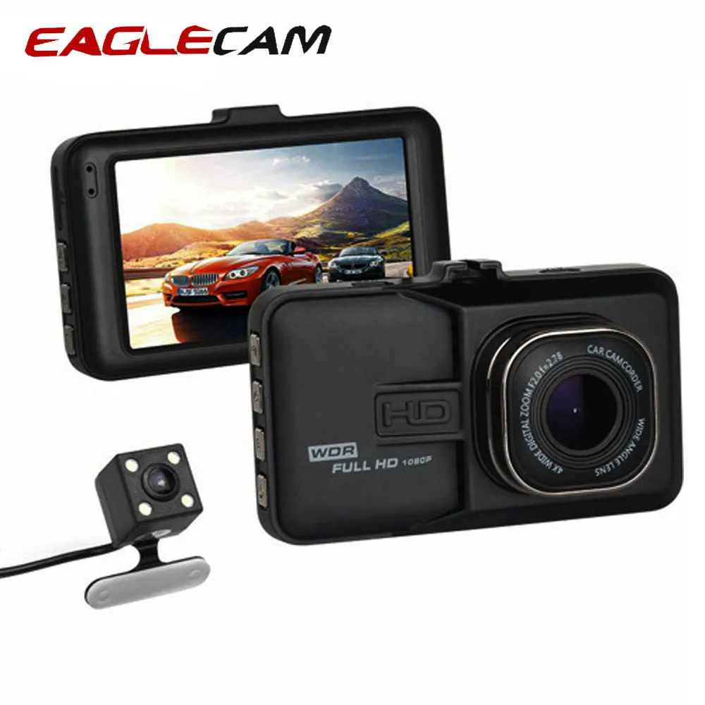 Eaglecam Автомобильный видеорегистратор автомобильная камера с двумя объективами