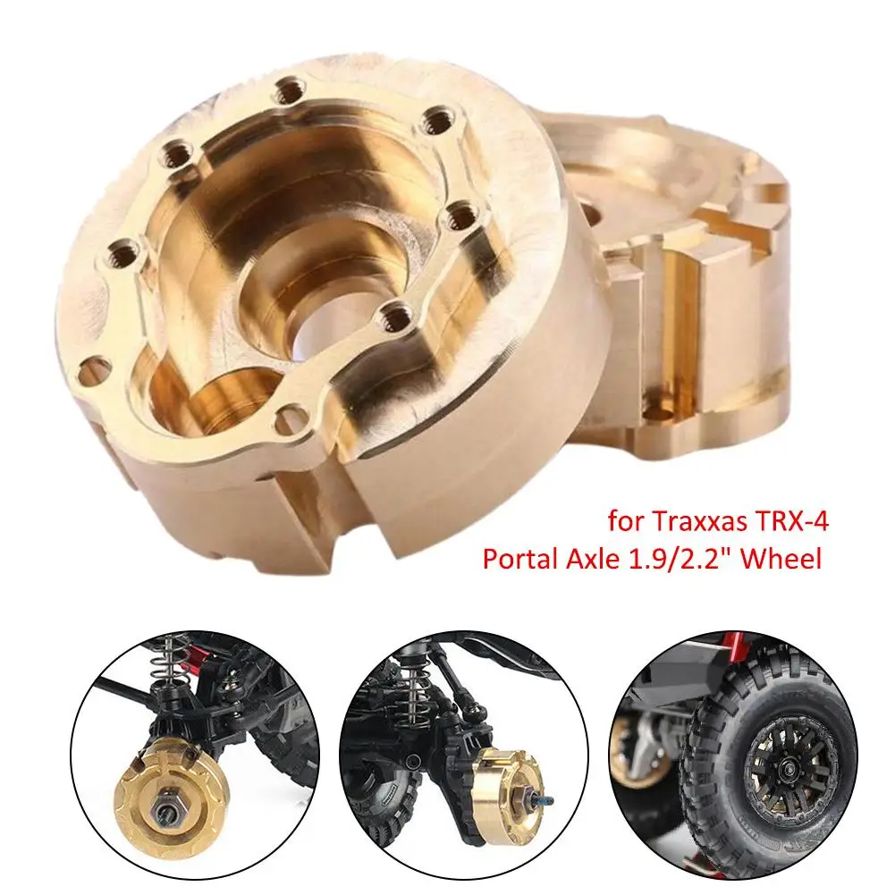 

TRX4 Brass Counterweight Balance Weight for Traxxas TRX-4 Portal Axle 1.9/2.2" Wheel