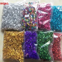 1000 шт./лот, золотые/серебряные/разноцветные заколки для волос, регулируемые манжеты, микро кольца, аксессуары