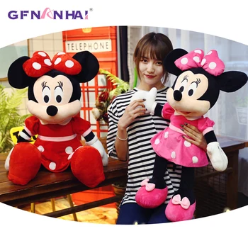 

1pc 100cm Super Giant Mickey Mouse Minnie Mouse Plush Toy Stuffed Plush Kid Pillow Soft Children Baby Lover Valentine's Gifts