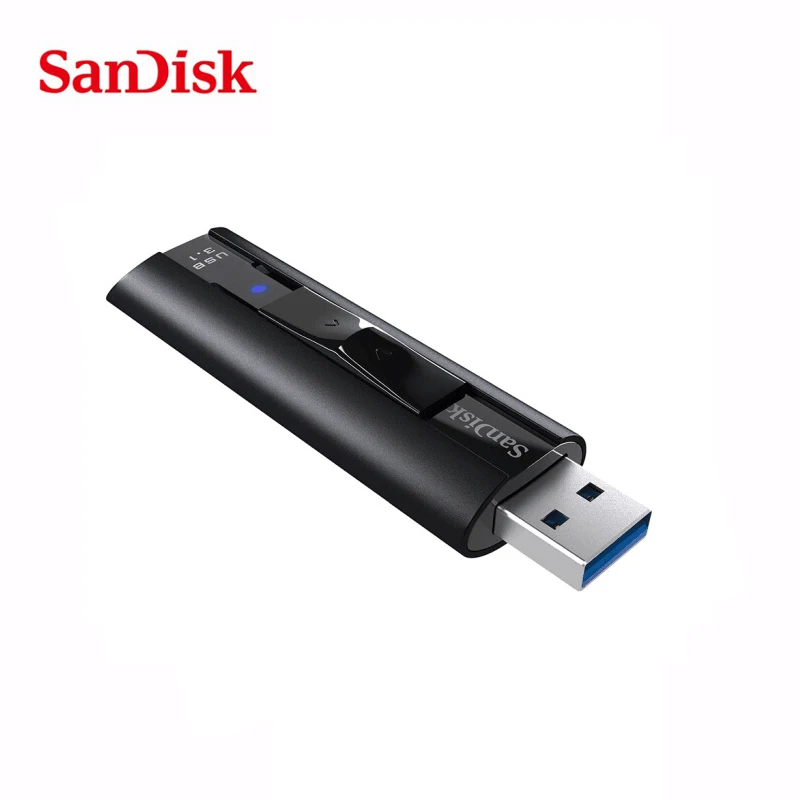 Двойной Флеш-накопитель SanDisk Extreme PRO USB3.1 128 ГБ USB флэш-накопитель CZ880 256 ГБ флэш-накопитель 420 МБ/с. usb 3,0 Pendrive Бизнес usb Стик