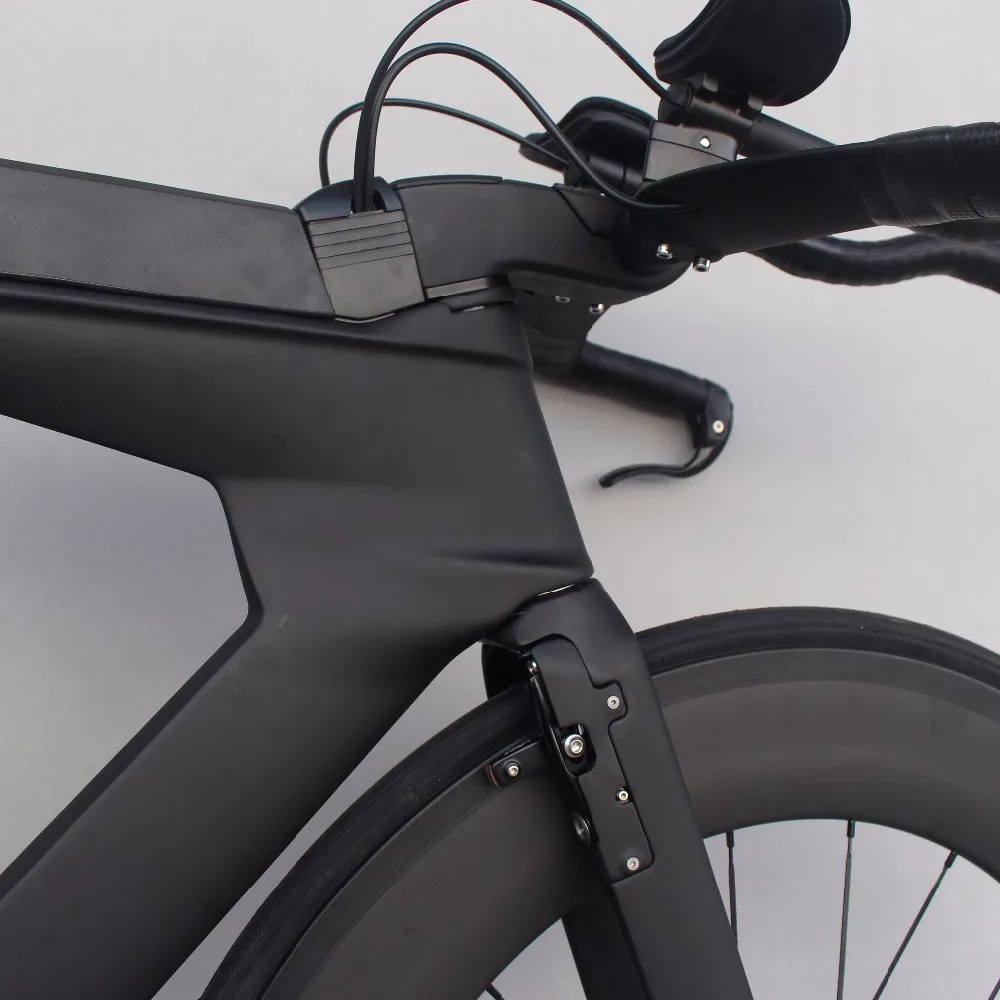 Clearance ChineseTriathlon Bike carbon time trial bicycle full carbon TT bike 22 speed 105 R7000/UT R8000 Groupset tt bike szie 48/51/54cm 1