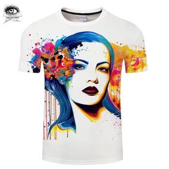 

In her Eyes by Pixie cold Art T-shirts 3D Men T shirts Printed Funny Tshirts Short Sleeve Tops Male Camisetas Brand Tees ZOOTOP