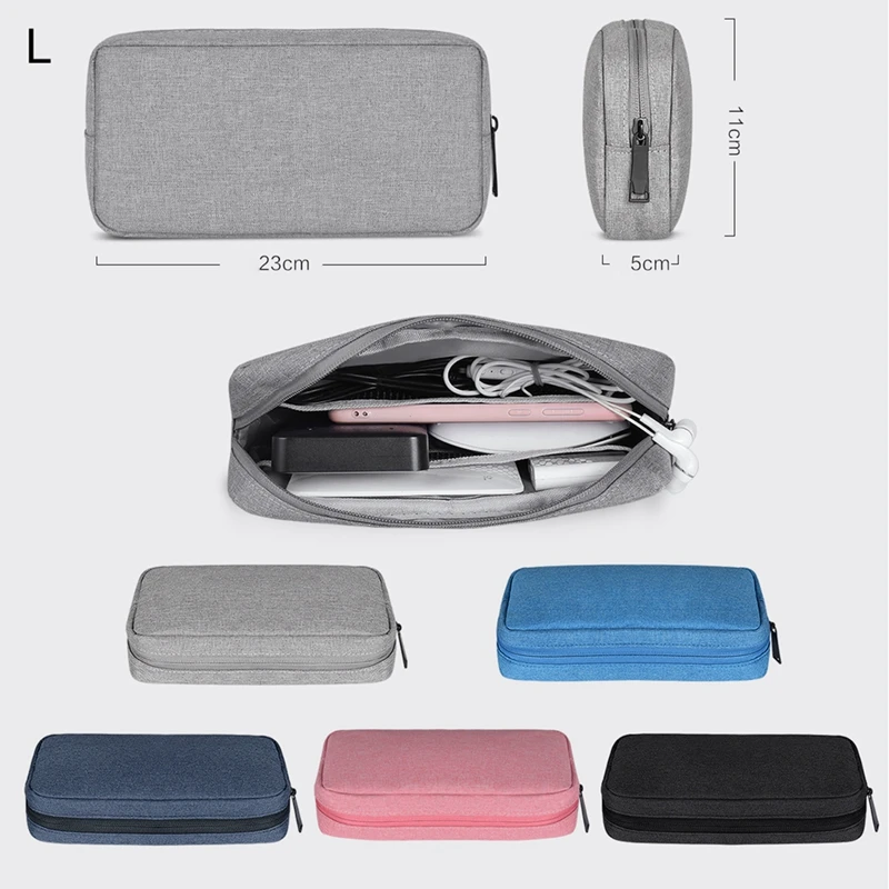 

Portable USB Cable Charger Storage Organizer Travel Digital Storage Accessories Gadget Devices Travel Case