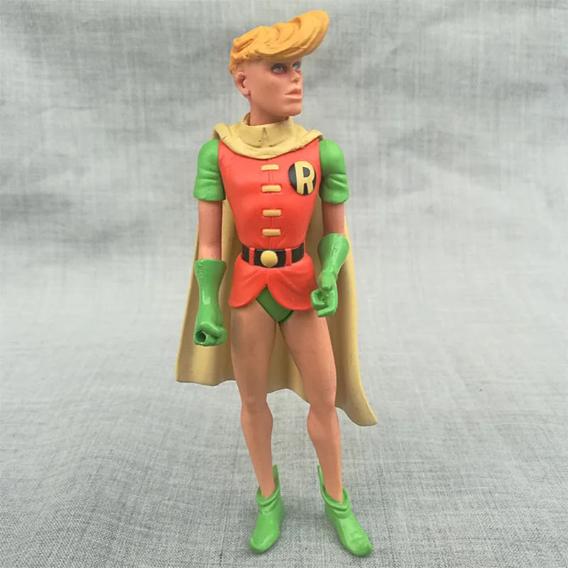 

DC Superheros Batman Robin PVC Action Figures Collectible Model Toy Kids Gift 5" KT228