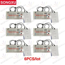 SONGXU 6 шт./лот 24 Каналы Disco240 DMX консольный контроллер DMX контроллер освещения/SX-DISCO240