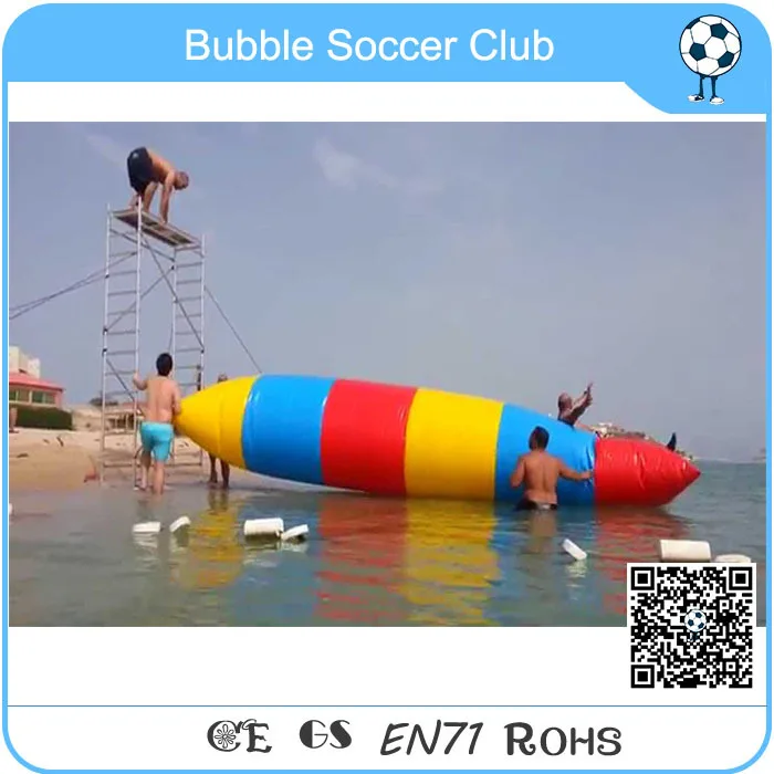

Free Shipping Water Sport Inflatable Water Jump Pillow Inflatable Blob ,Inflatable Water Catapult Blob For Sale