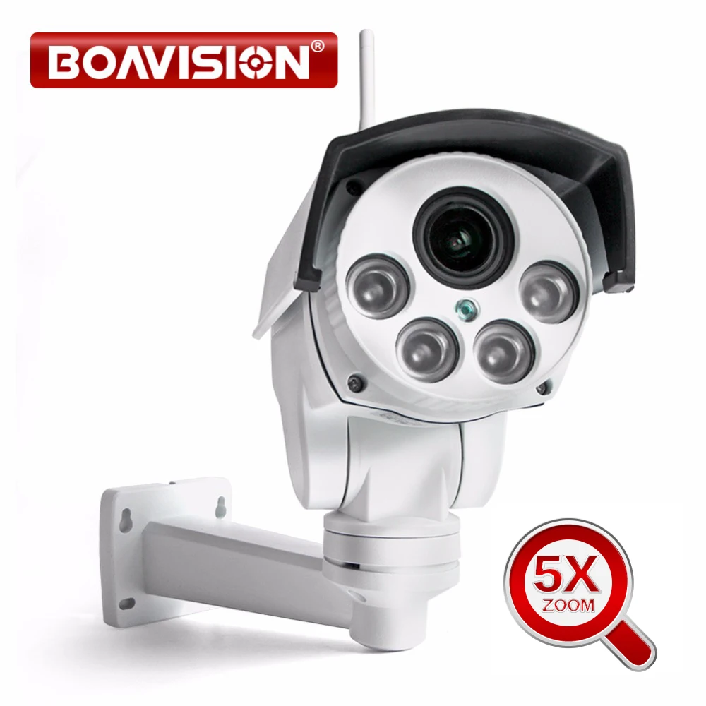 HI3516C SONY IMX323 Wireless HD 1080P 960P Bullet Wifi PTZ IP Camera 4X Zoom Auto Focus