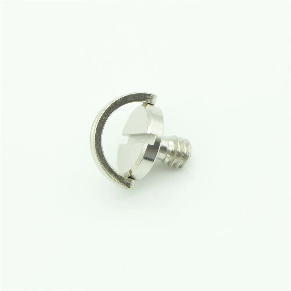 

1PC Folding C-Ring Adapter Screw Cam Tripod Monopod Quick Release Plate for Camera Accessories 1/4 Inch