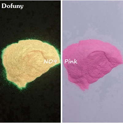 5 белого фотолюминесцентный порошок люминофора пигмент 500 г/пакет, сделай сам, отделочный материал, Noctilucent порошок светящаяся в темноте пудра Краски - Цвет: 9