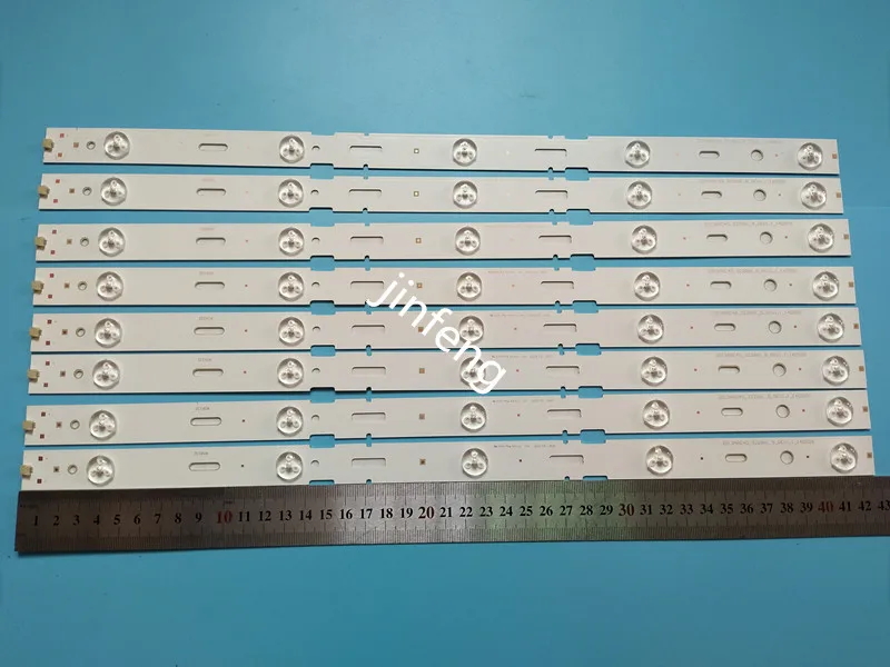 

New 5set=40 PCS 5LED 428mm LED Backlight strip for TV 40VLE6520BL SAMSUNG_2013ARC40_3228N1 40-LB-M520 40VLE4421BF