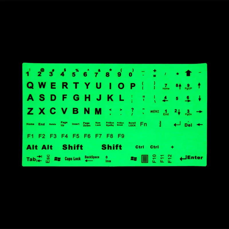 107 Key Bold Font