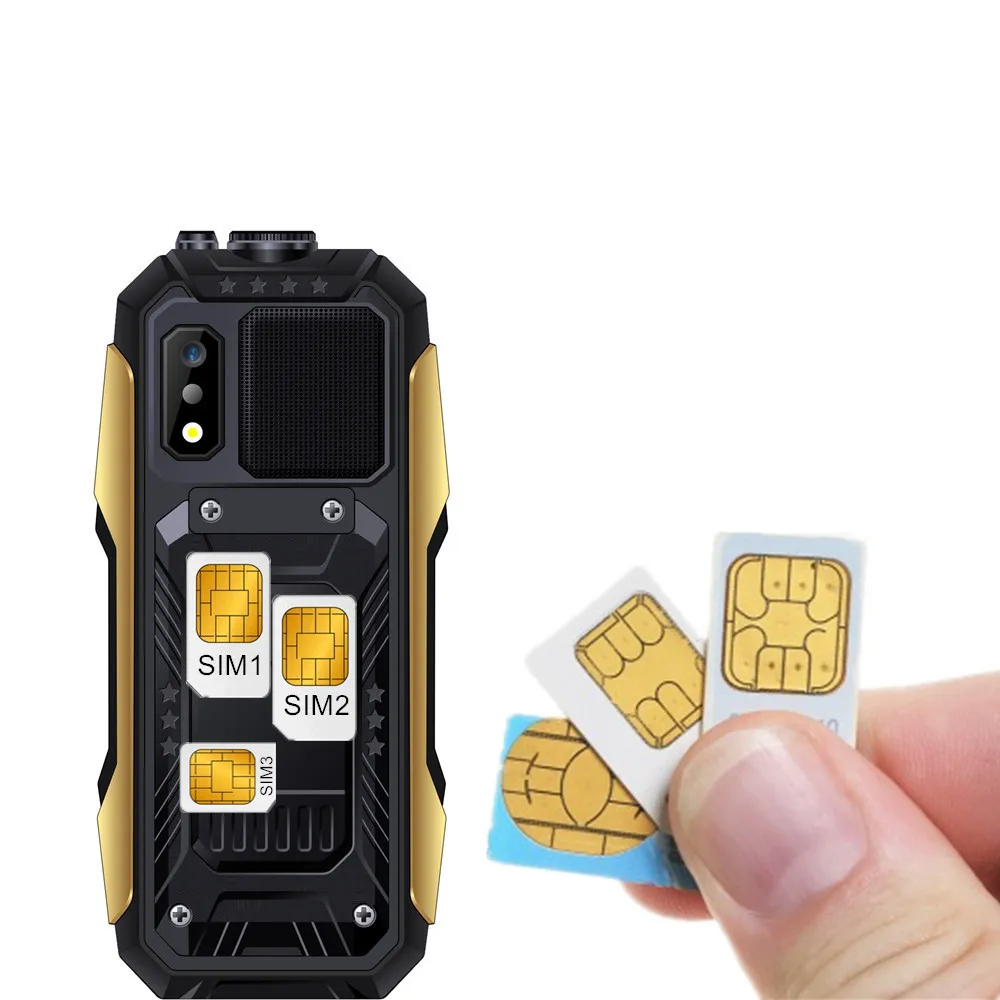 Продажа SERVO X7 мобильный телефон 3 sim карты 2,4