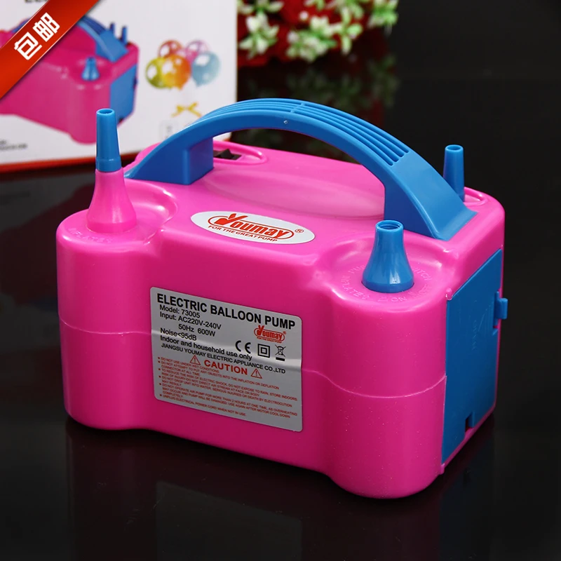 Size electric pump double hole balloon | Игрушки и хобби