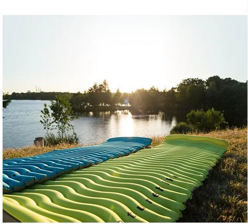 Naturehike Light Weight Outdoor Camping Mat Inflatable Outdoor Camping Mat Waterproof Sleeping Pad Picnic Folding Mattress