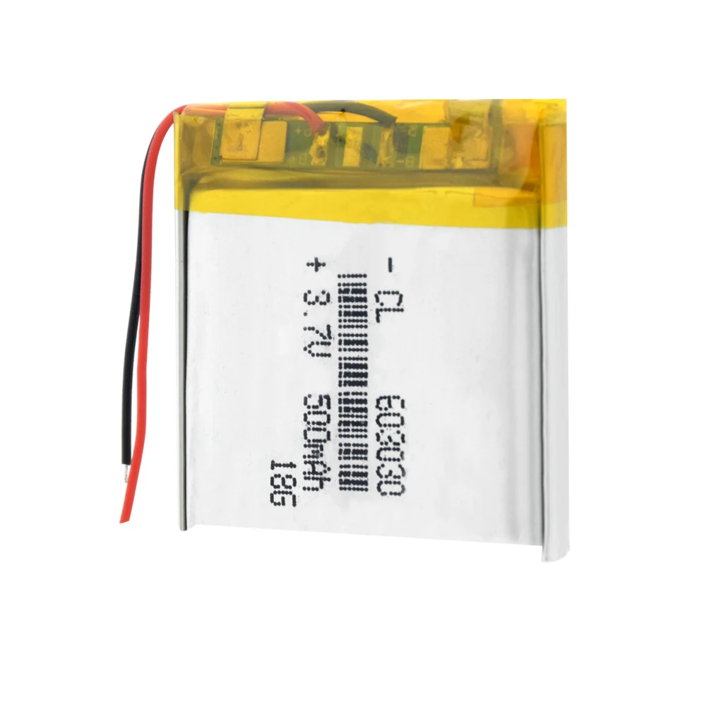  500mAh 37 V akku 603030 li polymer lithium-batterie li auf für MP3 MP4 GPS DVD recorder e-book kame