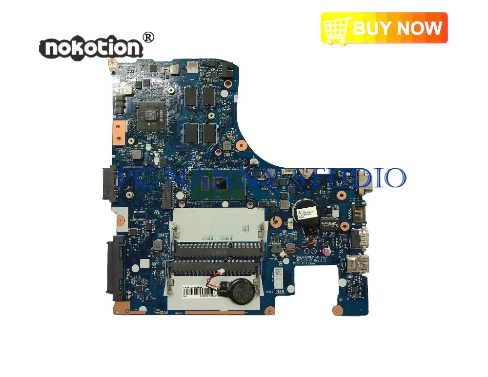 PCNANNY 5B20K38204 I3-6100U для Lenovo IdeaPad 300 300-14ISK материнская плата ноутбука протестирована |