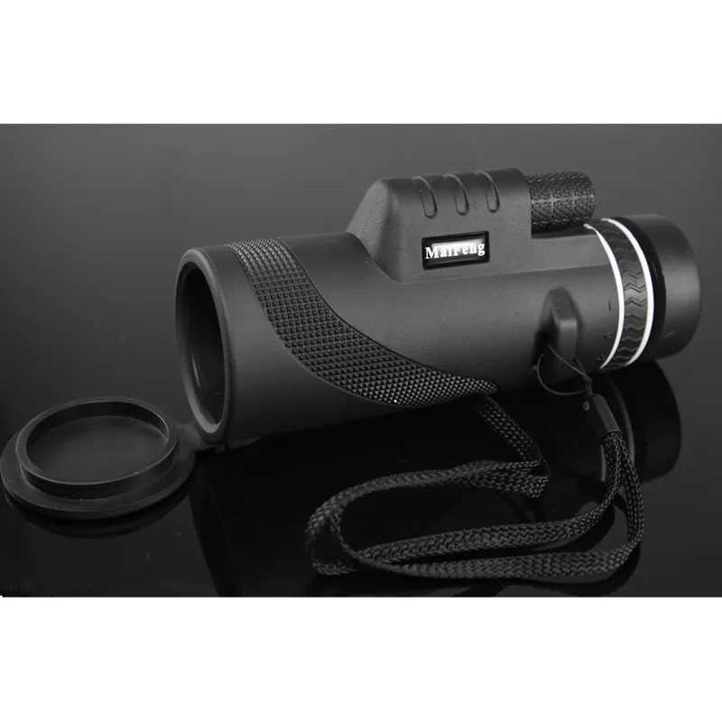 قوية 40X60 HD أحادي المحمولة تلسكوب مناظير مع حامل هواتف ذكية و ترايبود ضوء انخفاض مستوى للرؤية الليلية الصيد