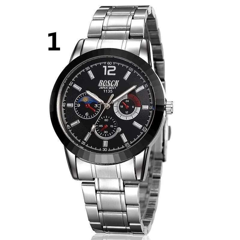 

2019 new counter genuine men's watch waterproof automatic quartz watch ultra-thin fashion non-mechanical