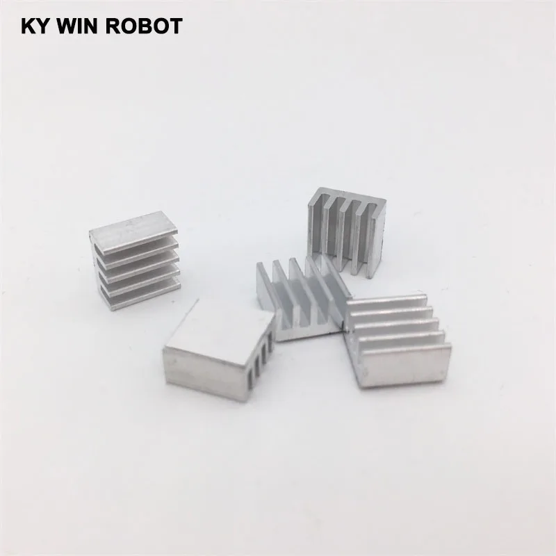 5 قطع البسيطة لاصق مشعاع ألومنيوم Heatsink A4988 بالوعة الحرارة 9x9x5 ملليمتر برودة ل 3D طابعة محرك متدرج سائق VGA RAM LED IC 5 قطع البسيطة لاصق مشعاع ألومنيوم Heatsink A4988 بالوعة الحرارة 9x9x5 ملليمتر برودة ل 3D طابعة محرك متدرج سائق VGA RAM LED IC