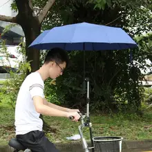 Регулируемый держатель-подставка для зонта из нержавеющей стали для детской коляски, велосипедной коляски, детских колясок