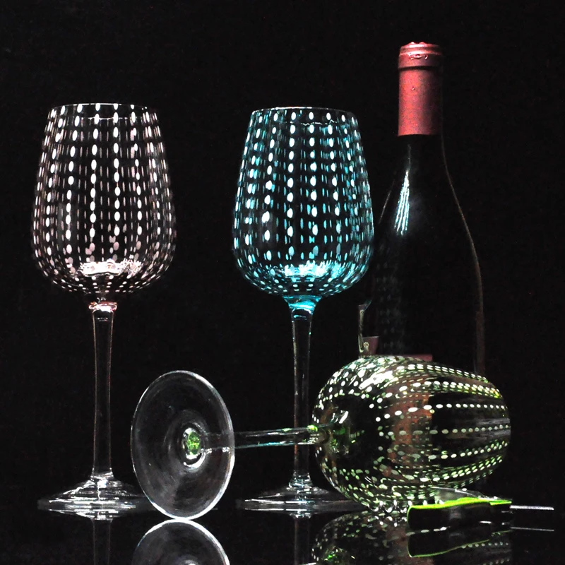 

Fine crystal glass Wine Glass Creative personality party wine glasses nice goblet Christmas Blackjack