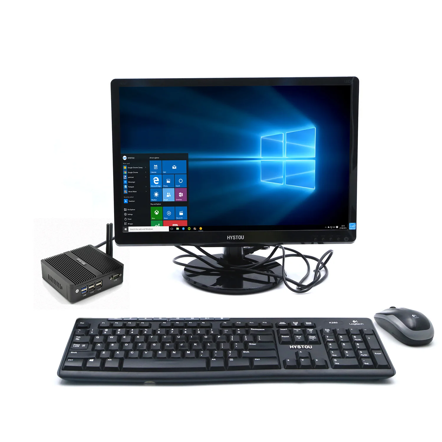 Безвентиляторный мини ПК четырехъядерный Celeron N3160 двойной LAN Linux PFsense