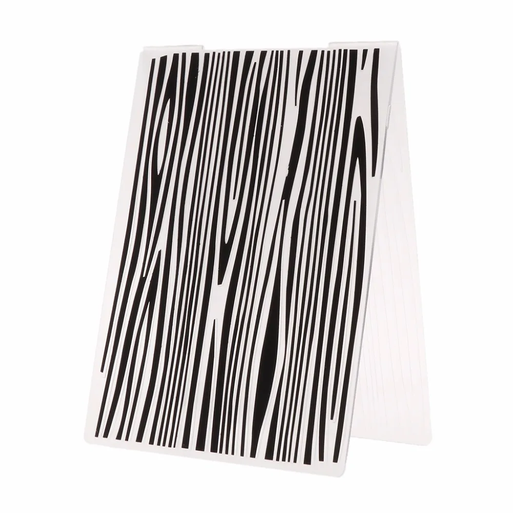 

Plastic Embossing Folder Template for DIY Scrapbook Photo Album Card Paper Craft Irregular Design