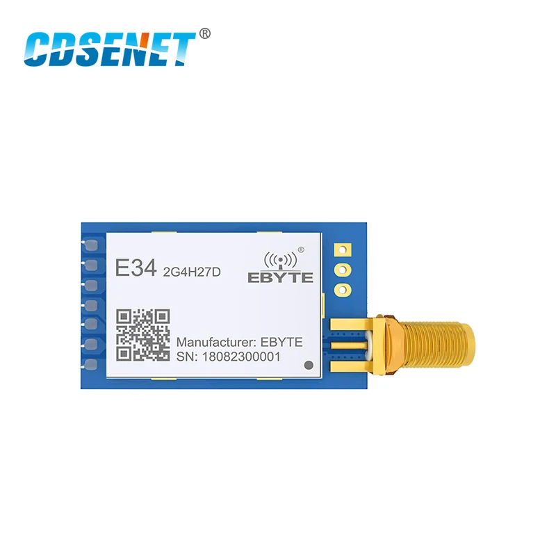 2,4 GHz nRF24L01+ длинный диапазон беспроводной IoT трансивер CDSENET E34-2G4H27D 5000m 2,4G передатчик приемник nRF24L01PA модуль