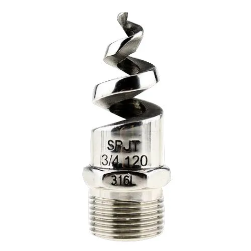 Spray nozzle Разбрызгиватель из нержавеющей стали 1/" 3/8" 1/" 3/4" спиральный конусный распылитель сопла разбрызгиватель головки садовые инструменты 5pz - Цвет: Spray nozzle