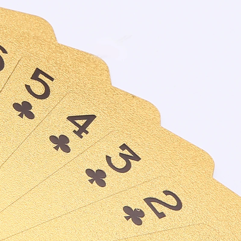 AU доллар игральных карт двуспальные комплекты Водонепроницаемый полный цвет ПВХ Набор для покера Прочный творческий подарок и стразами