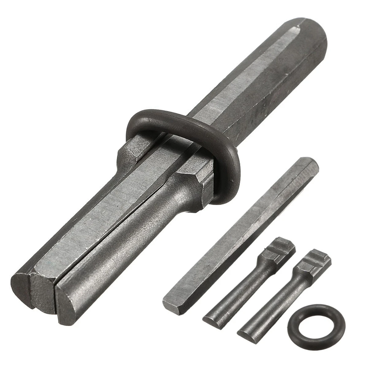 7 Pcs New Stone Splitter 9/16 Metal Plug Wedges Hand Tool Used to Split Hard Stone Rock Granite Marble Concrete 7 Pcs New Stone Splitter 9/16 Metal Plug Wedges Hand Tool Used to Split Hard Stone Rock Granite Marble Concrete