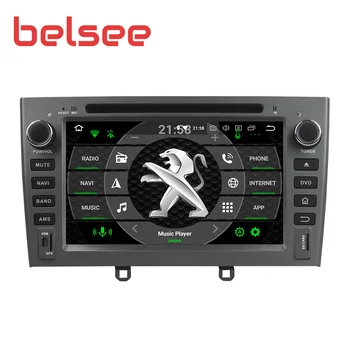 

Belsee for Peugeot 408 308 308SW 2007-2010 Android 9.0 8 Core Car Radio 4GB 64GB Stereo Bluetooth Autoradio GPS Unit DVD Player
