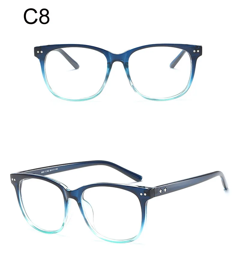 Квадратные женские очки прозрачные поддельные очки модные очки для коррекции зрения в оправе очки для чтения оправы прозрачные очки