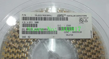 

TAJD157K010RNJ CAP TANT 150UF 10V 10% 2917 Tantalum Capacitors D type 50pcs